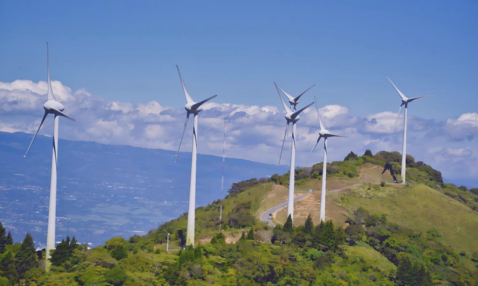 Infrastructure moderne d'énergie hydrogène avec équipements de production